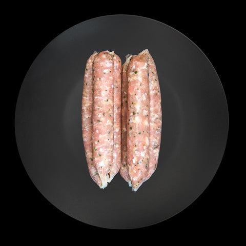 Chicken Cashew Sausages $18.99kg