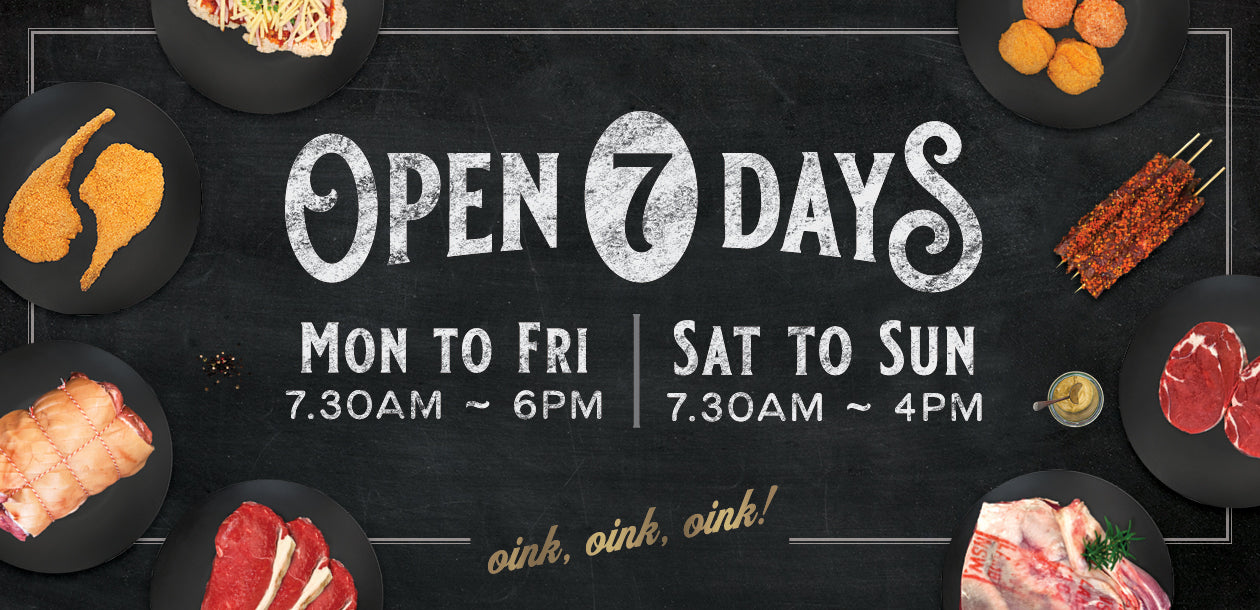 Open 7 Days